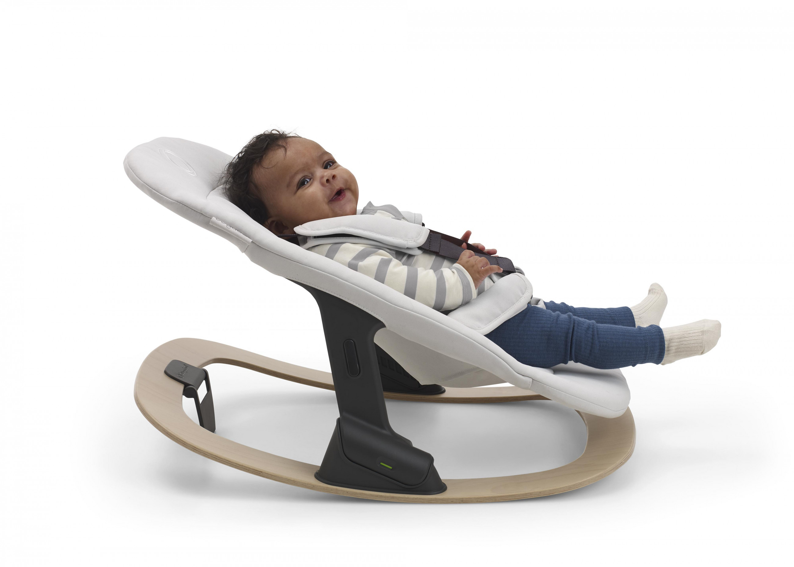 Bugaboo Giraffe Newborn Rocker - POLAR WHITE | KIDSLINE-42 - attēls